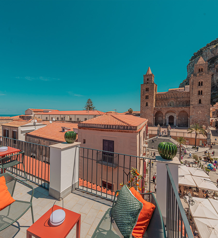Terrazza panoramica - servizi - Palazzo Villelmi
